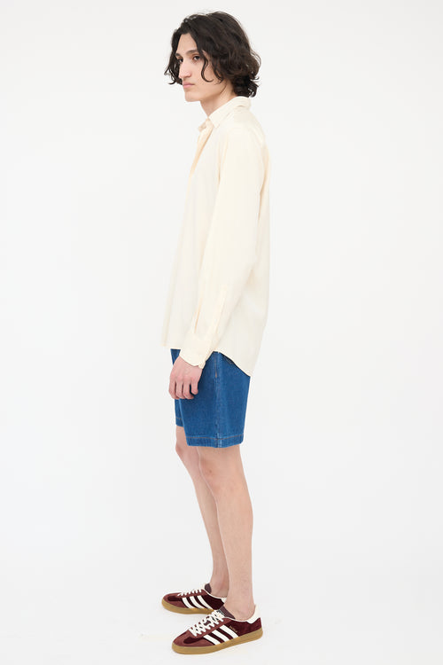 Gucci Silk Button Up Shirt