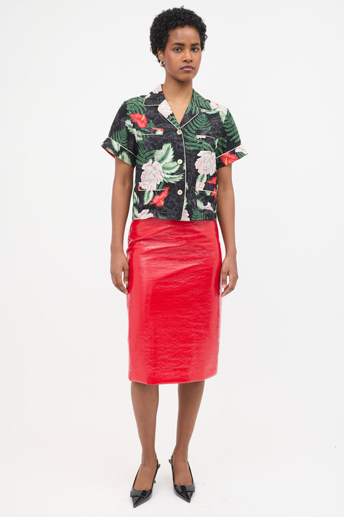 Gucci Silk Floral Shirt