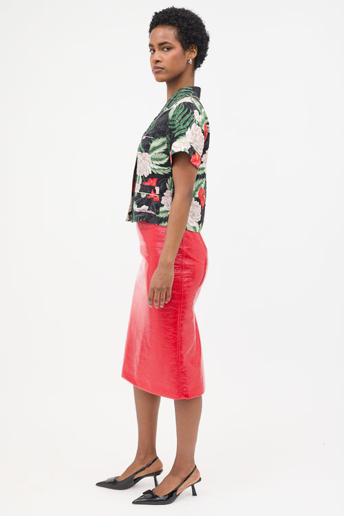 Gucci Silk Floral Shirt