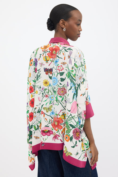Gucci Silk Floral Shirt