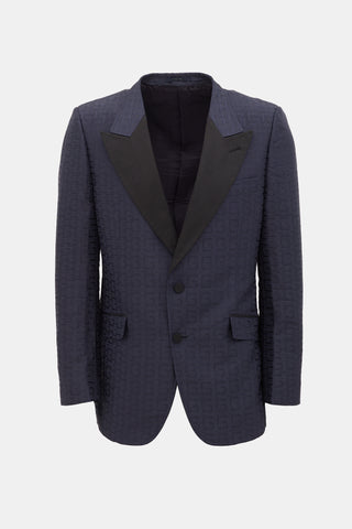 Gucci Silk Jacquard Monogram Jacket