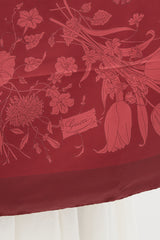 Gucci Silk Flora Scarf
