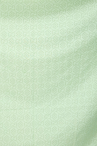 Gucci Silk & Cotton GG Monogram Scarf