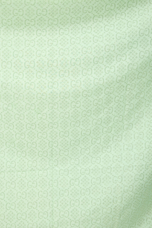 Gucci Silk & Cotton GG Monogram Scarf