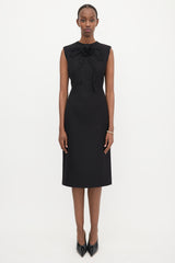 Gucci Silk & Wool Sheath Dress