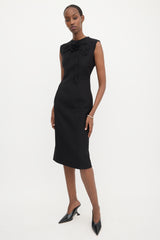 Gucci Silk & Wool Sheath Dress