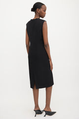 Gucci Silk & Wool Sheath Dress
