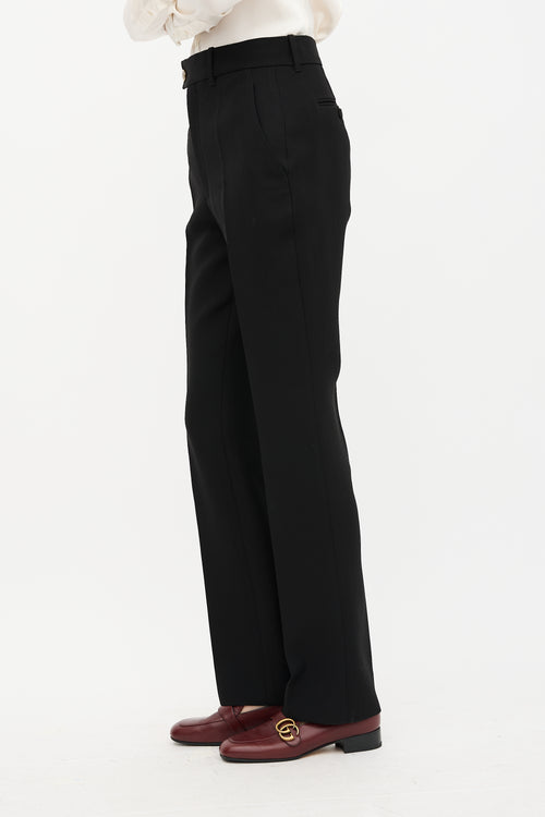 Gucci Silk & Wool Trouser