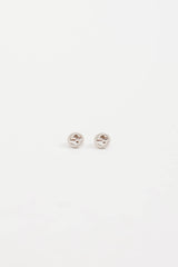 Gucci Sterling Silver GG Stud Earring