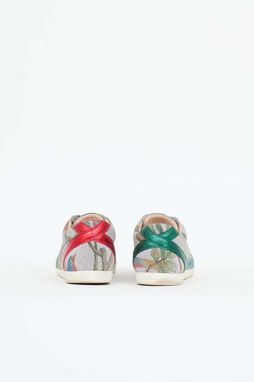 Gucci Printed Glitter Sneaker