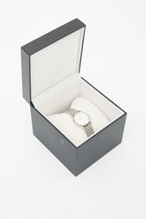 Gucci Silver Stainless Steel & Pearl G-Timeless Watch