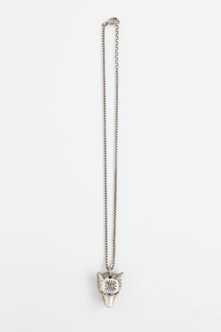 Gucci Loved Head Anger Forest Necklace