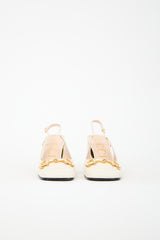 Gucci Leather Slingback  Heel