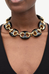Gucci Spring 2024 Enamelled Marina Chain Neckline