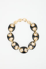 Gucci Spring 2024 Enamelled Marina Chain Neckline