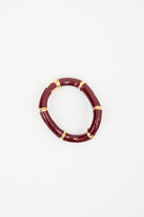 Gucci Spring 2025 Enamelled Bamboo Bracelet