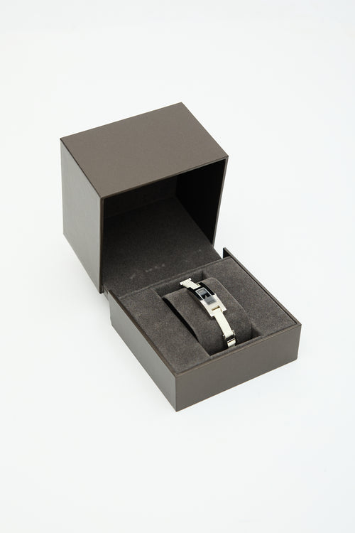 Gucci Stainless Steel & Leather 3900L Watch