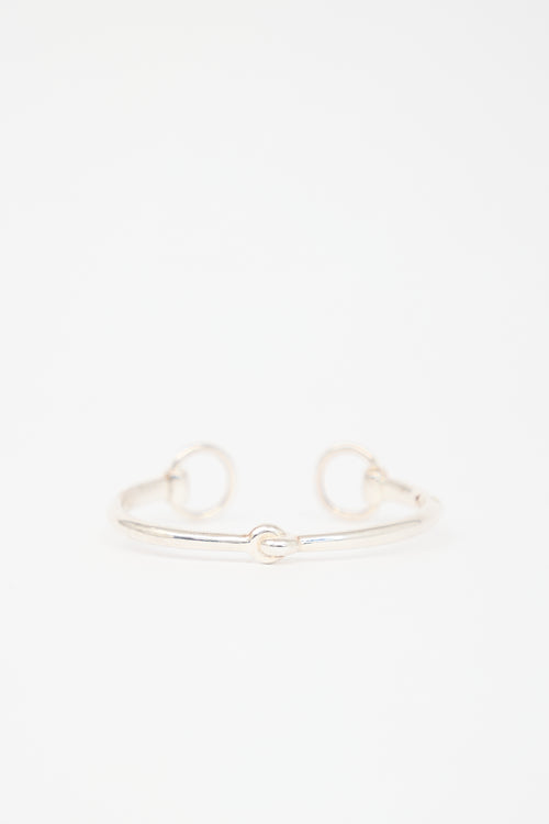 Gucci Sterling Silver Cuff