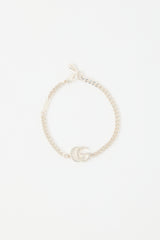 Gucci Sterling Silver GG Marmont Bracelet