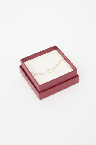 Gucci Sterling Silver GG Marmont Bracelet