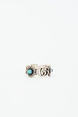 Gucci Sterling Silver GG Marmont Ring