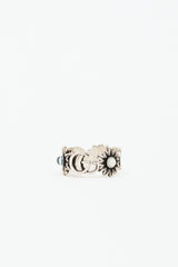 Gucci Sterling Silver GG Marmont Ring