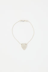Gucci Sterling Silver Heart Bracelet