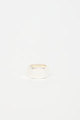 Gucci Sterling Silver Hexagon Ring