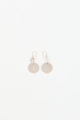 Gucci Sterling Silver Logo Drop Earrings