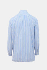 Gucci Striped Half Button Shirt