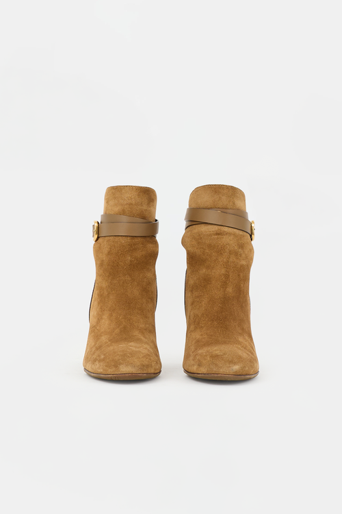 Gucci Suede Abigail Boot