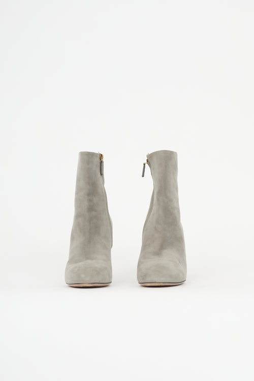 Gucci Suede Ankle Boot