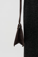Gucci Suede G Square Shoulder Bag