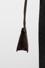 Gucci Suede G Square Shoulder Bag