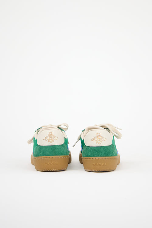 Gucci Suede & Nylon G74 Sneaker
