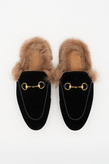 Gucci Suede Princetown Mule
