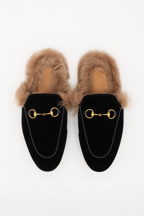 Gucci Suede Princetown Mule