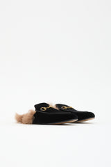 Gucci Suede Princetown Mule