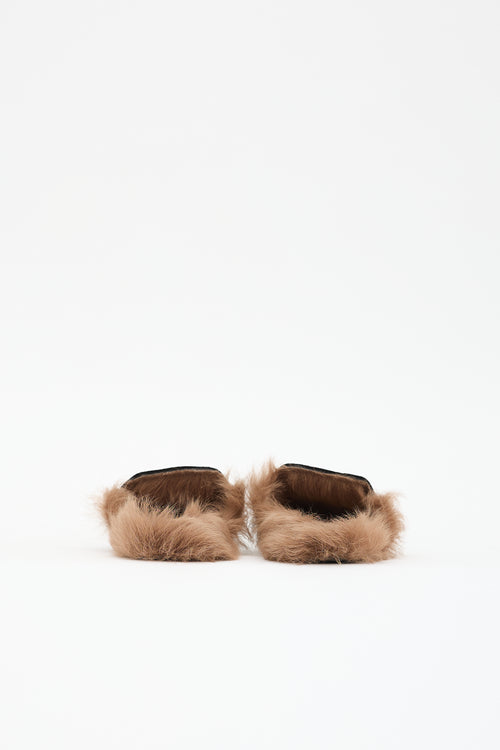 Gucci Suede Princetown Mule