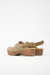 Gucci Suede Amstel Clog