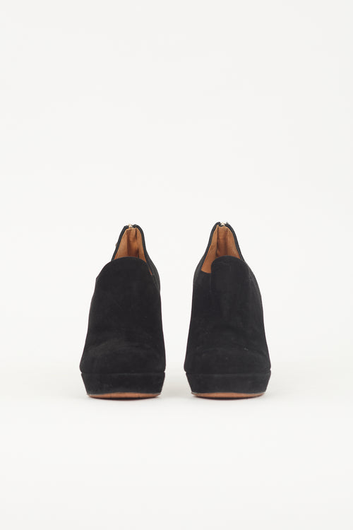 Gucci Suede Betty Tassel Bootie