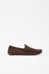 Gucci Suede Driver Loafer