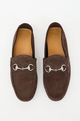 Gucci Suede Driver Loafer