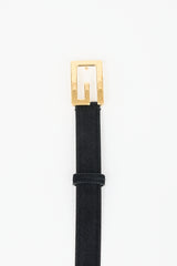 Gucci Suede G Slim Belt