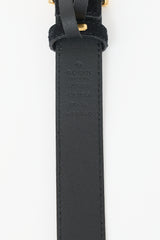 Gucci Suede G Slim Belt