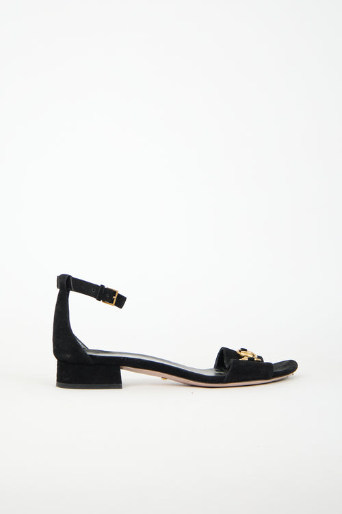 Gucci Suede Sandal