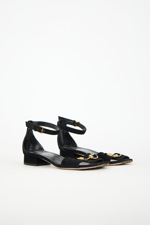 Gucci Suede Sandal