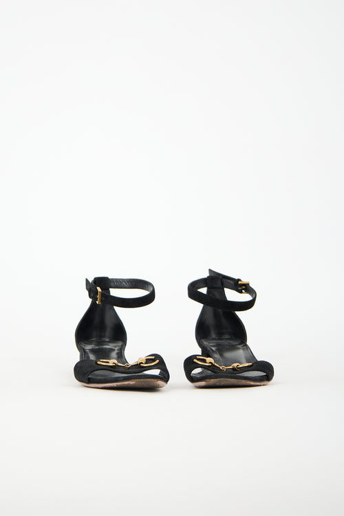 Gucci Suede Sandal