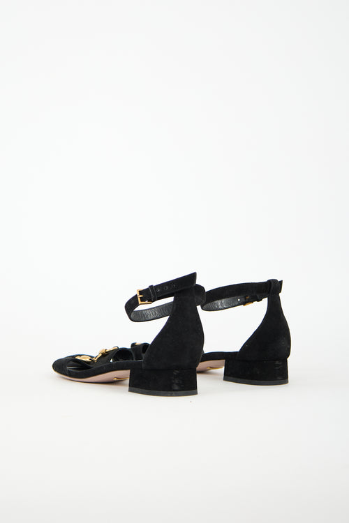 Gucci Suede Sandal
