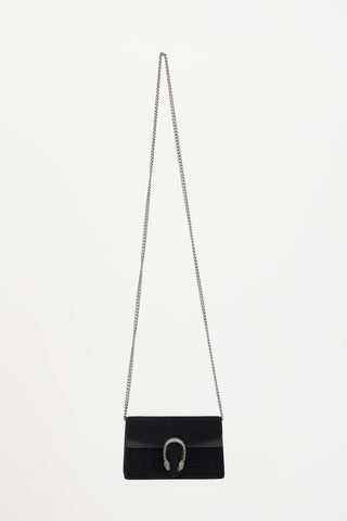 Gucci Suede Super Mini Dionysus Bag